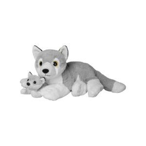 Plyšák- Vlk s mláďaťom