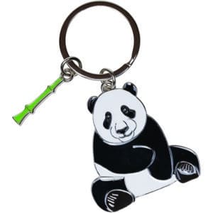 Kovová klúčenka - Panda