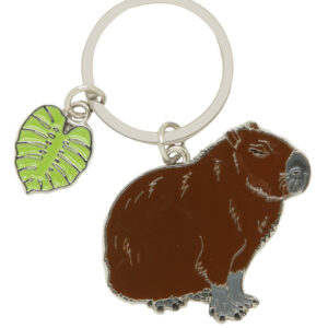 Kovová kľúčenka - Kapybara